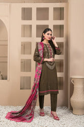 D-9942 Unstitched - 3PC - Collection By Tawakkal Fabrics